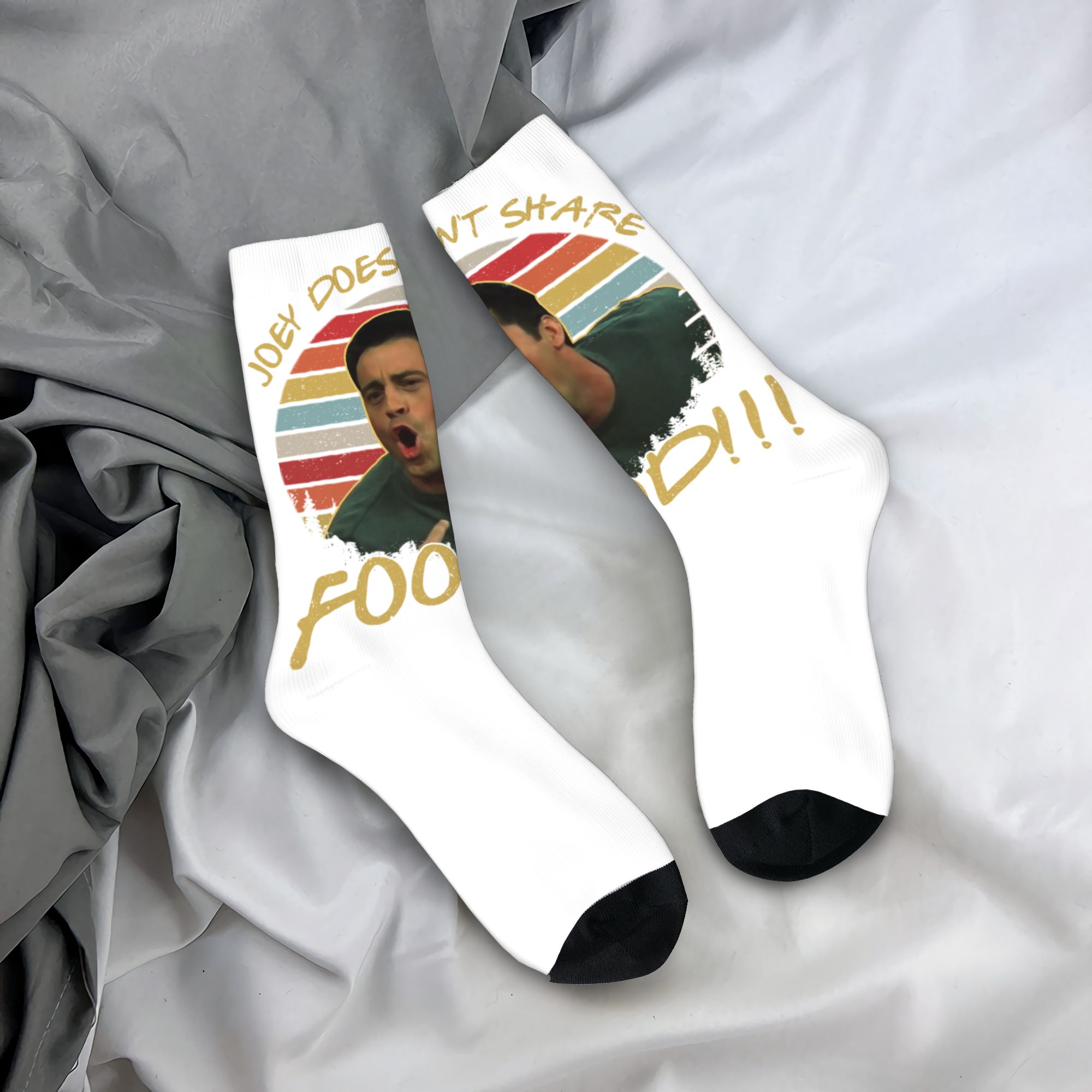 No Show Sock Women - جوارب مخصصة بتصميم مسلسل فريندز للرجال