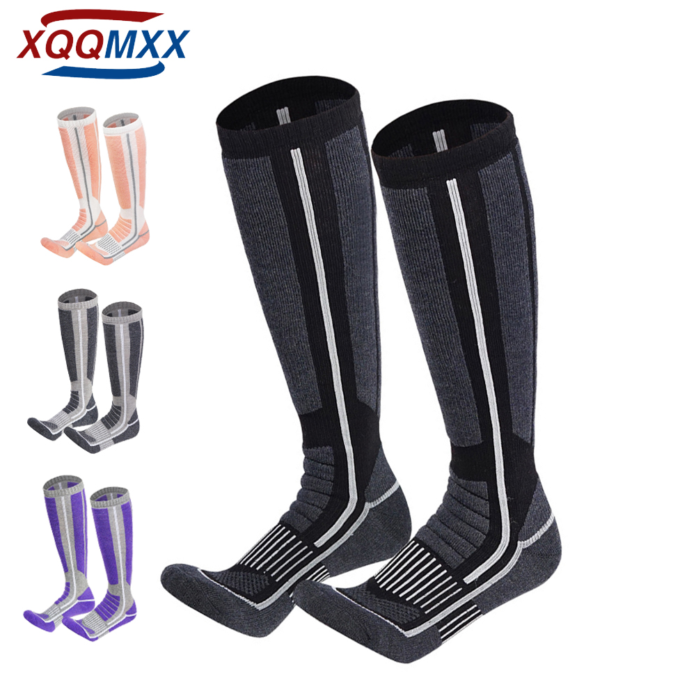Thermal Sock Winter - XQQMXX-جوارب تزلج حرارية عالية الركبة للرجال