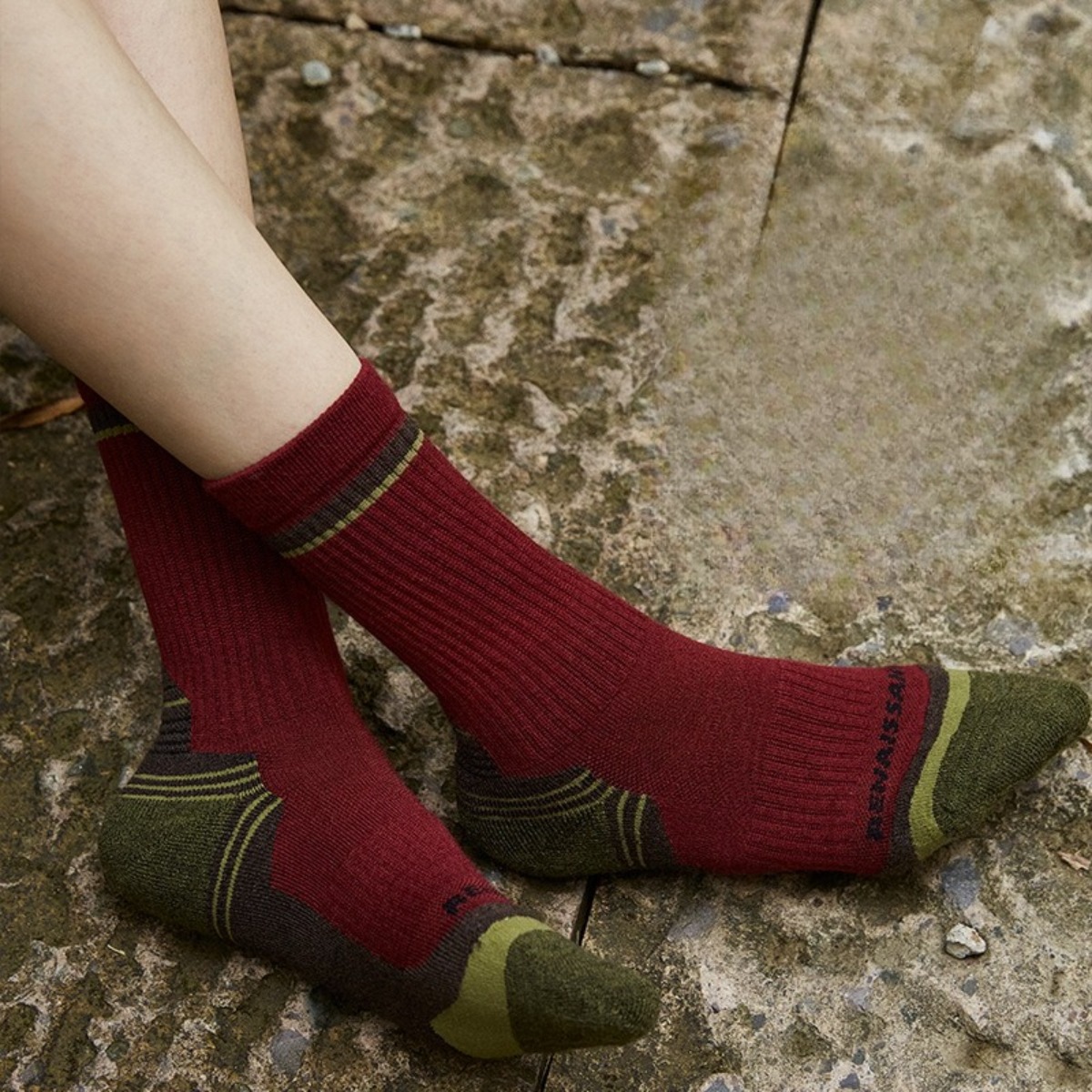 Wool Hiking Sock - جوارب صوف ميرينو سميكة للرجال والنساء،