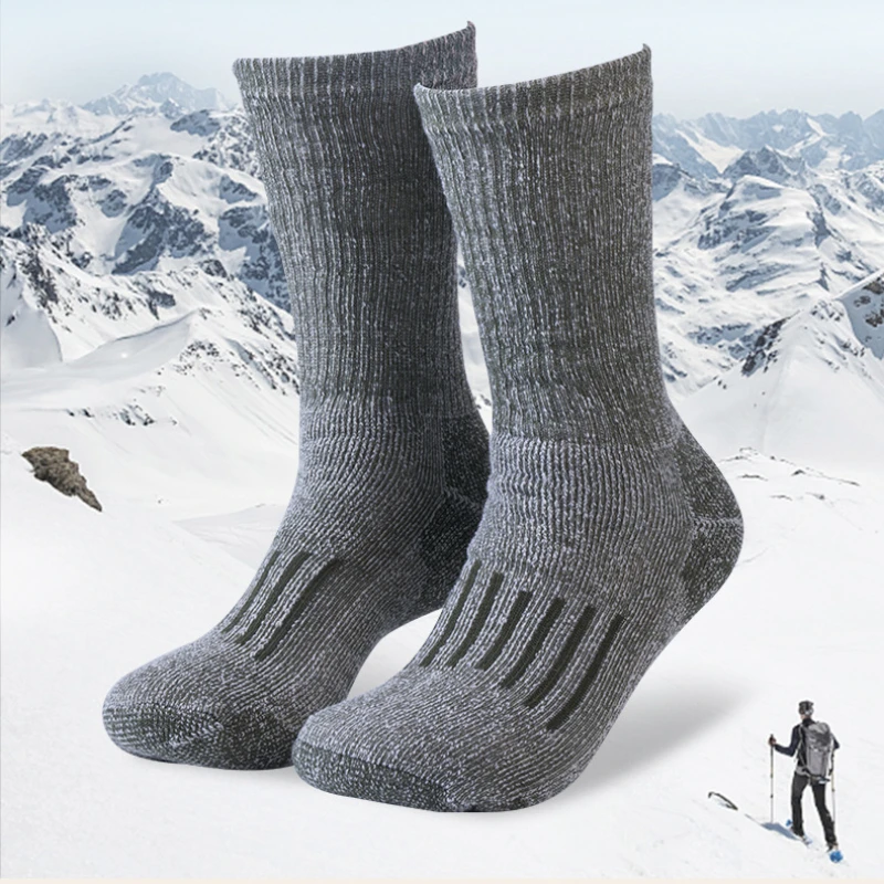 Wool Hiking Sock - المشي لمسافات طويلة الجوارب ميرينو الصوف