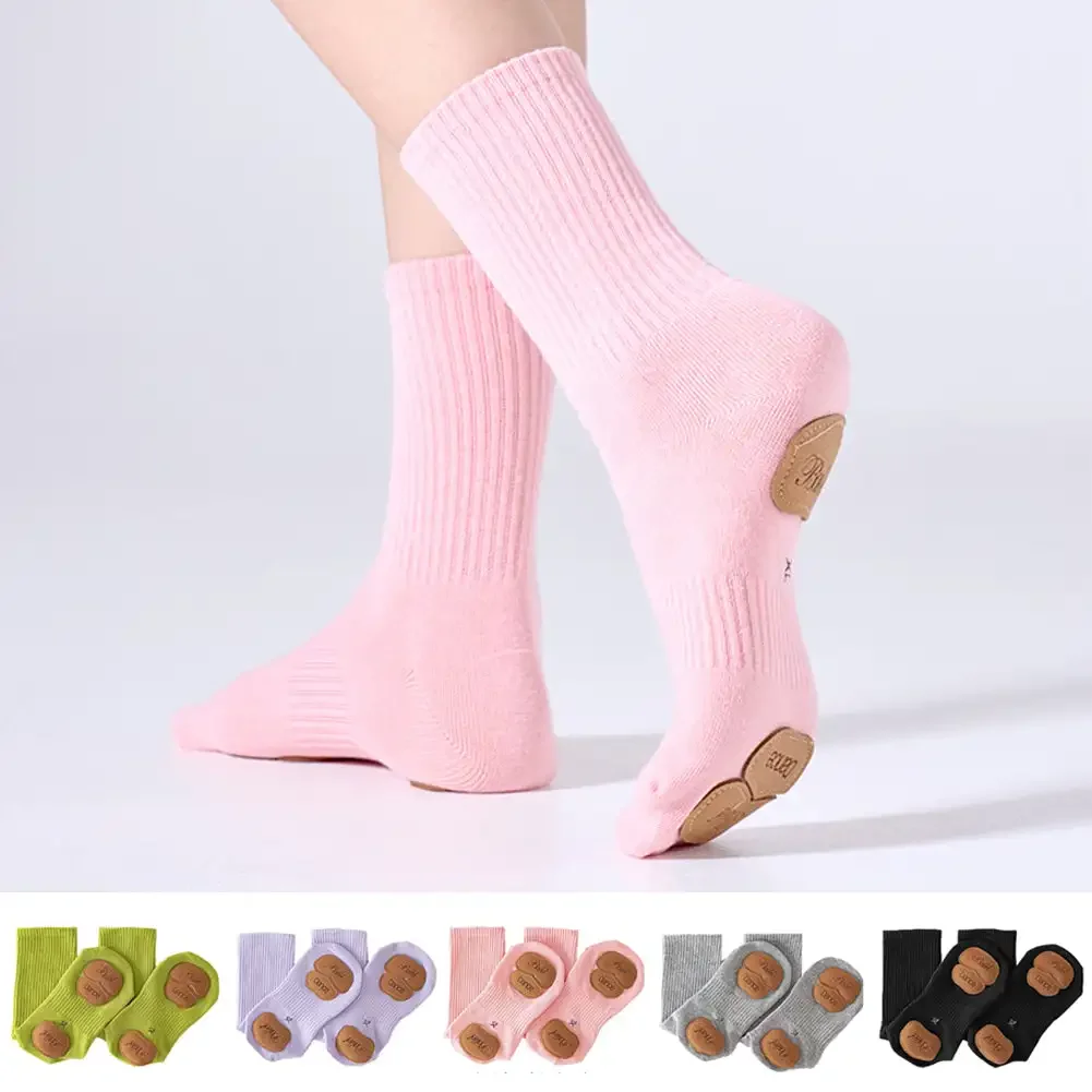 عدم الانزلاق الرقص الحديث اليو - مراجعة Grip Sock Yoga وسعره