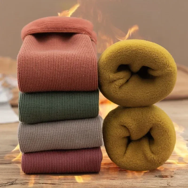 1-4 أزواج من الجوارب الدافئة ا - مراجعة Boot Sock Slouchy وسعره