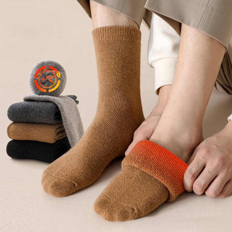 2 أزواج الشتاء الجوارب الدافئة - مراجعة Thermal Sock Winter وسعره