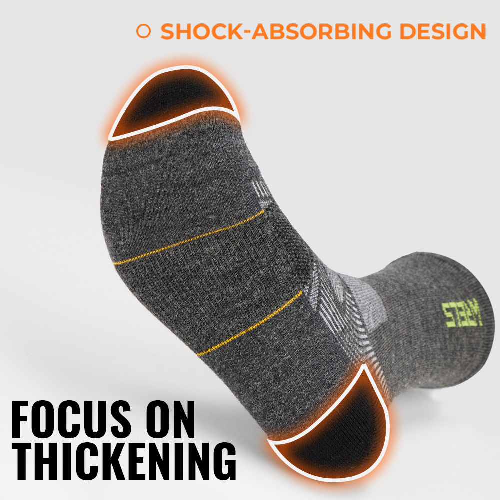 جوارب WRELS 1/2/3 أزواج من صوف - مراجعة Wool Hiking Sock وسعره