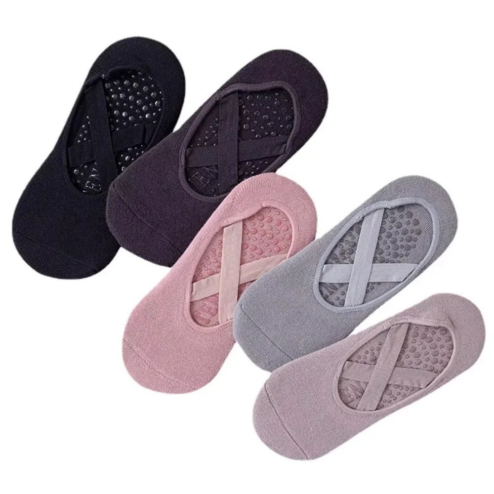 1/3 زوج من جوارب اليوغا النسائ - مراجعة Grip Sock Yoga وسعره