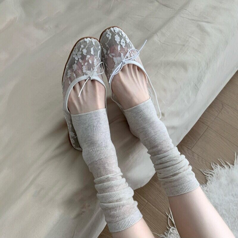 زوج واحد من أغطية الساق الشبكي - مراجعة Boot Sock Slouchy وسعره