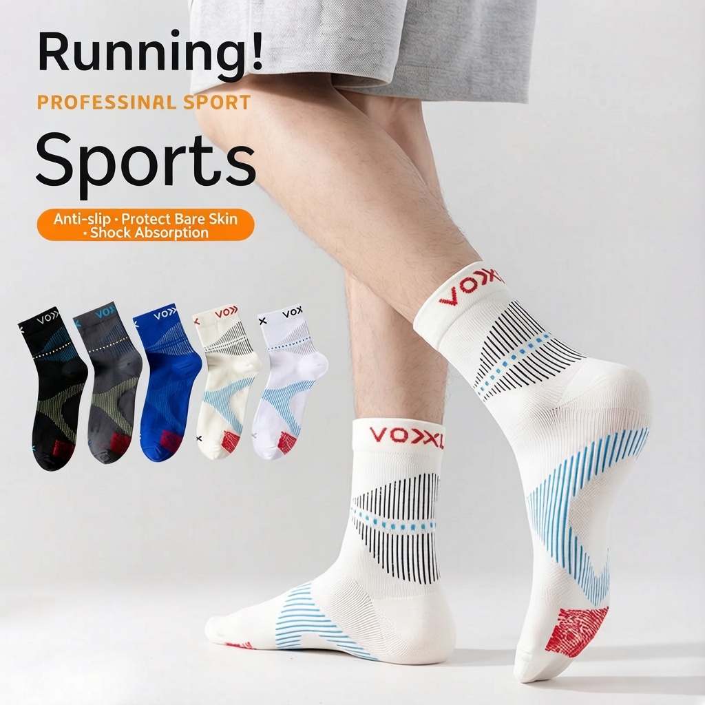جوارب رياضية من WRELS، 1/2/3 أ - مراجعة Athletic Sock Cushion وسعره