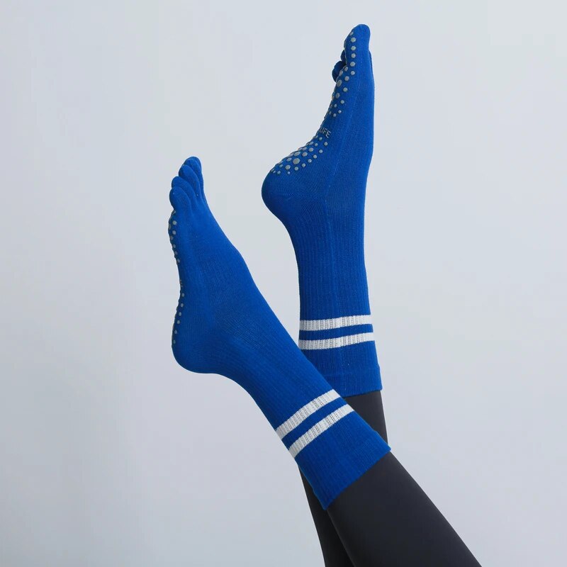 جوارب يوجا متوسطة الأنبوب قابل - مراجعة No Show Sock Women وسعره