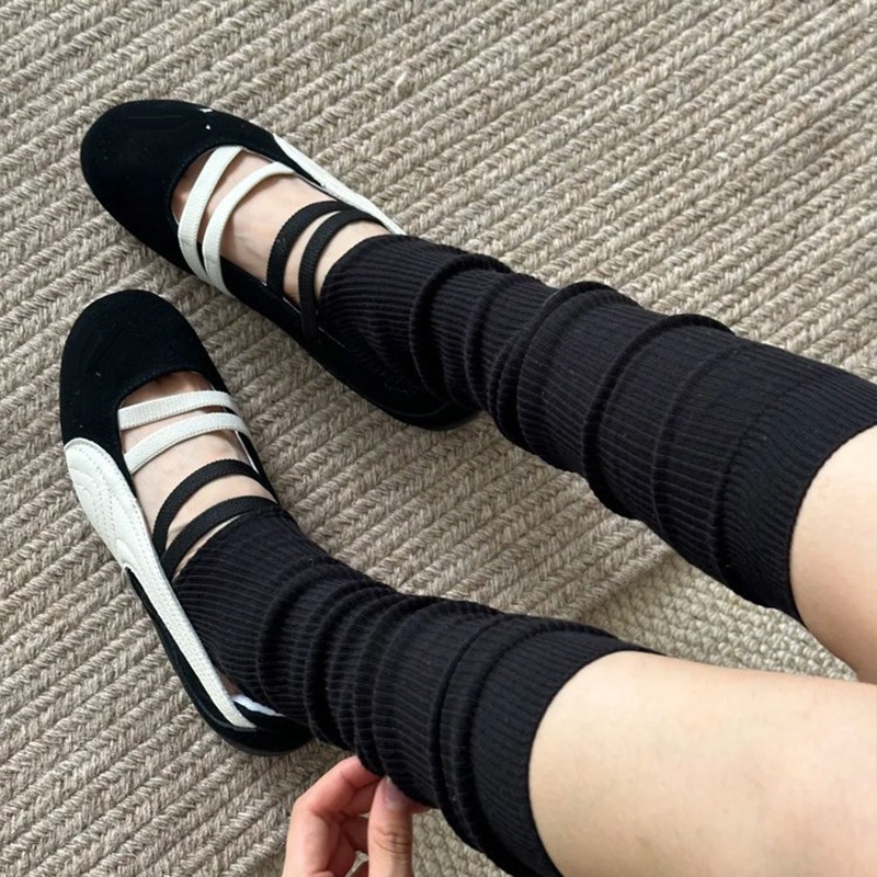 جوارب نسائية محبوكة فضفاضة تصل - مراجعة Boot Sock Slouchy وسعره