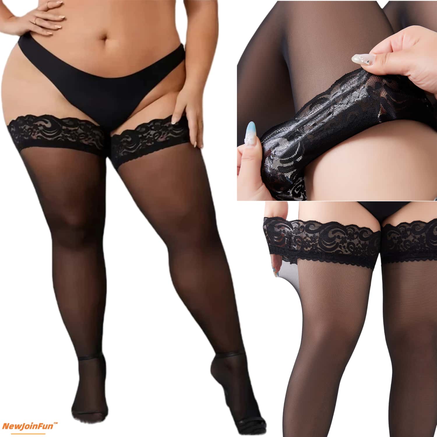 5 أزواج من الجوارب الطويلة فوق - مراجعة Thigh High Sock Stay Up وسعره